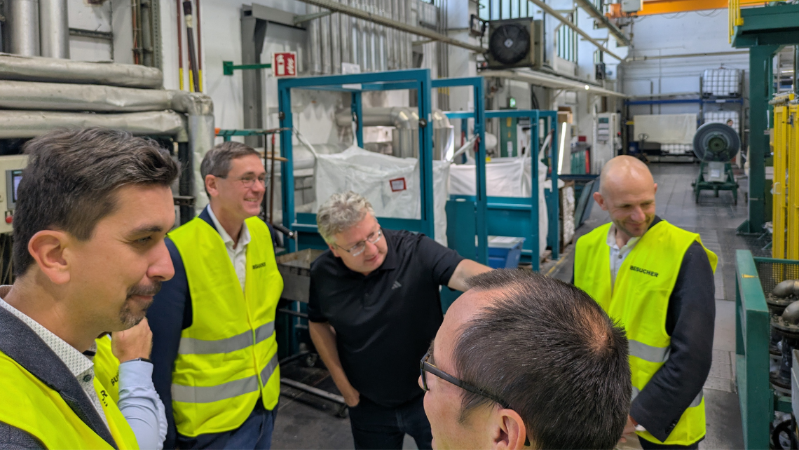 Unternehmensbesuche des Landrates in Ebersbach-Neugersdorf